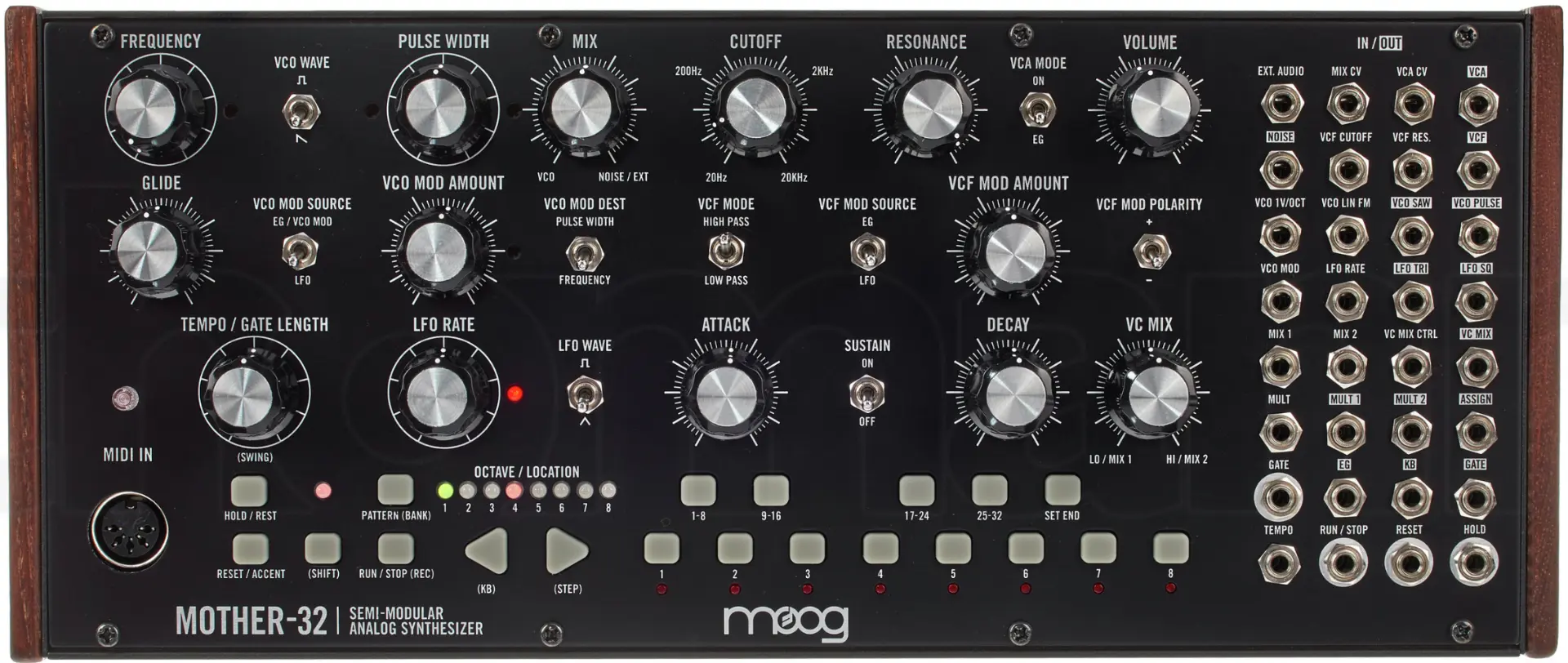 Moog Mother-32 panel